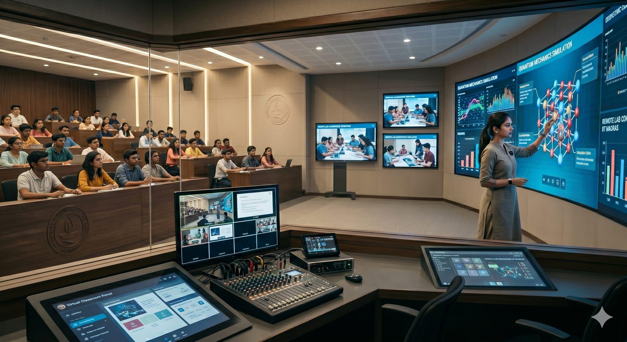 Modern interactive learning space