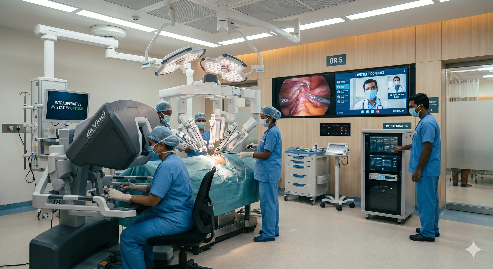 Clinical environment with discreet technology
